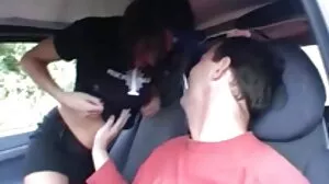 POV Blowjob από Hairy Thai Teen στο ξενοδοχείο